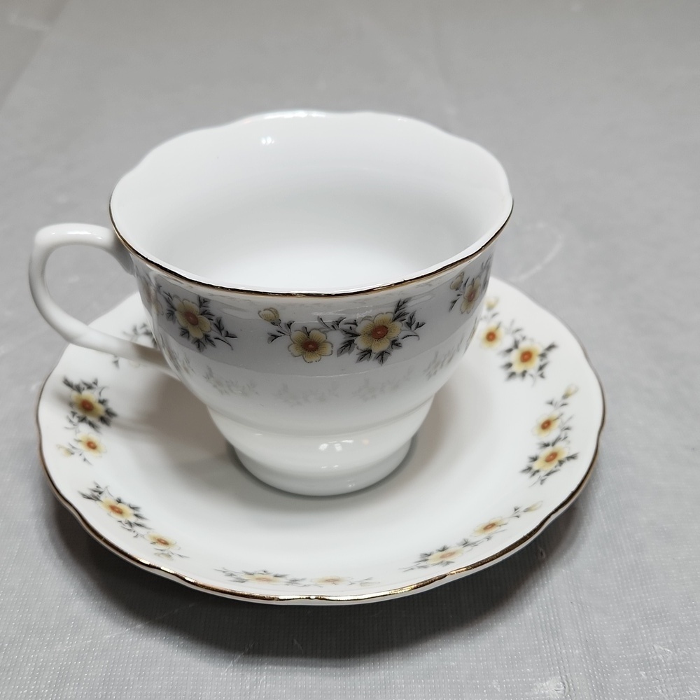 Flower Pattern Teacups